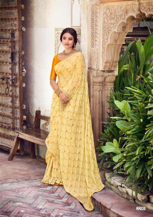 Kashvi Aakruti 2 Fancy Wear Georgette Designer Saree Collection